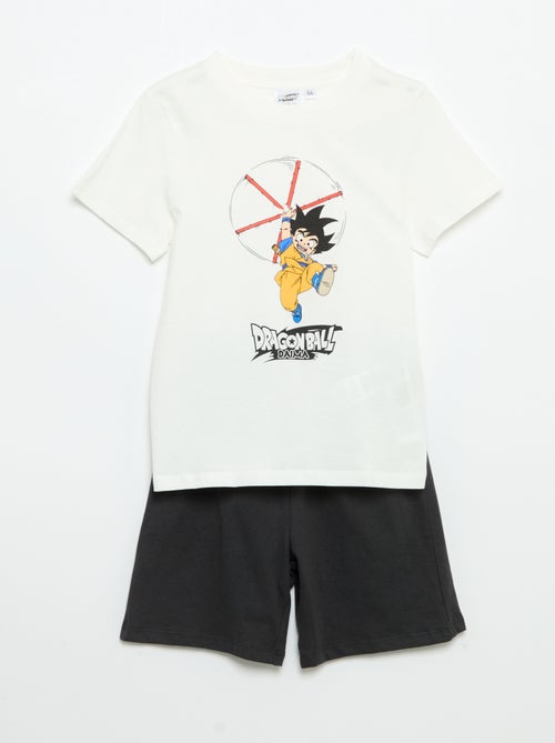 Korte 'Dragon Ball' pyjamaset - 2-delig - Kiabi
