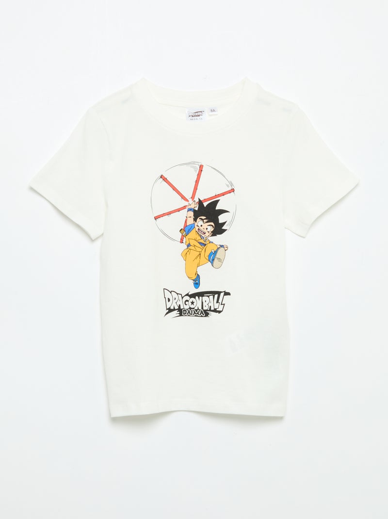 Korte 'Dragon Ball' pyjamaset - 2-delig Biege - Kiabi