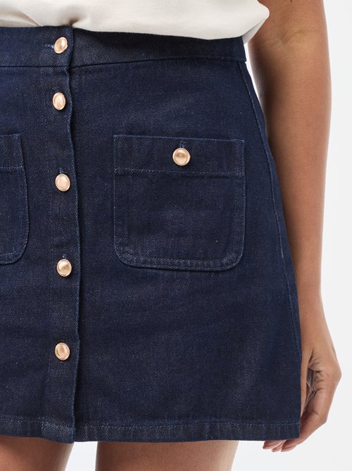 Korte jeansrok - Kiabi