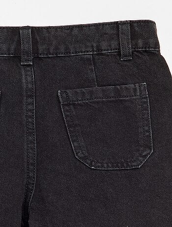 Korte jumpshort van spijkerstof