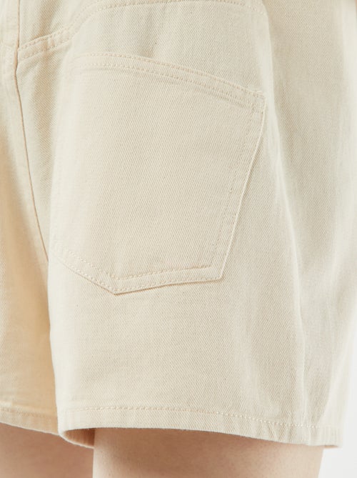 Korte jumpsuit met blote rug - Kiabi