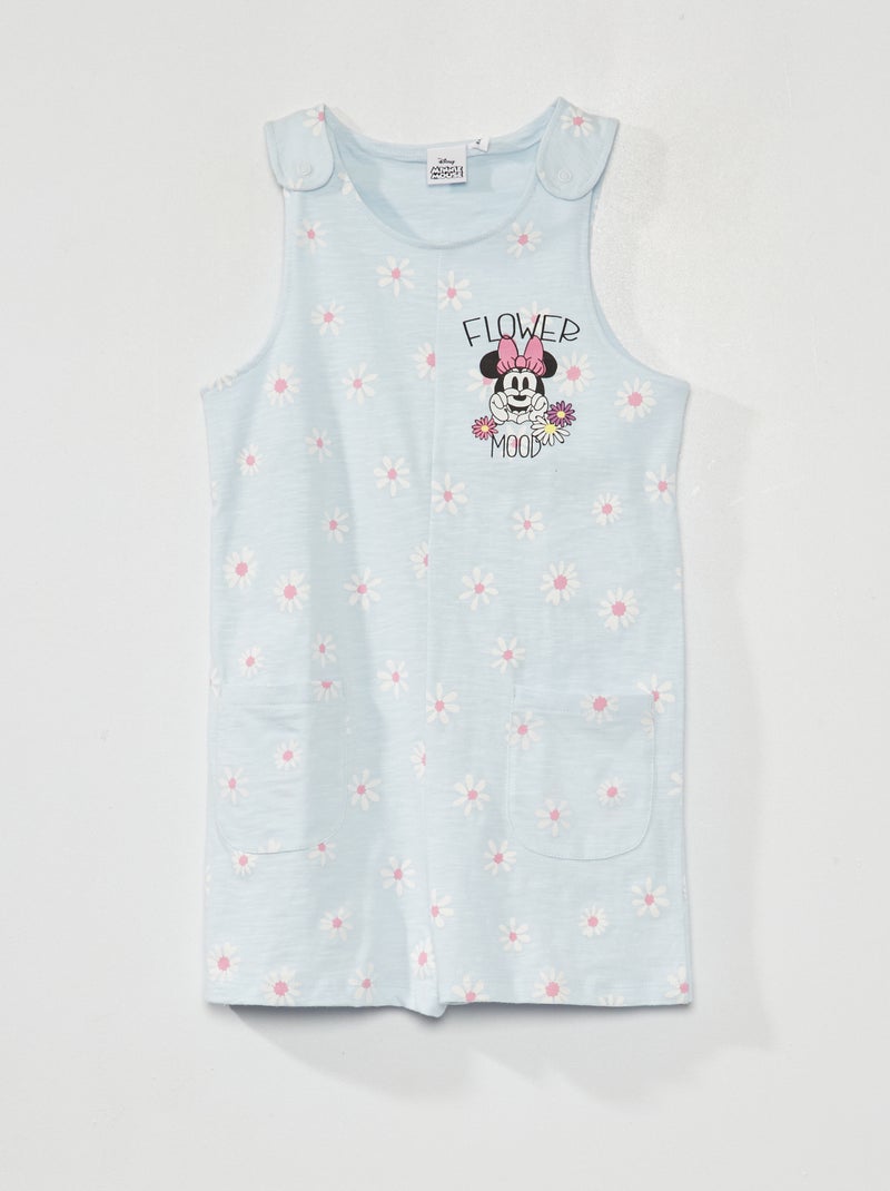 Korte jumpsuit 'Minnie' BLAUW - Kiabi
