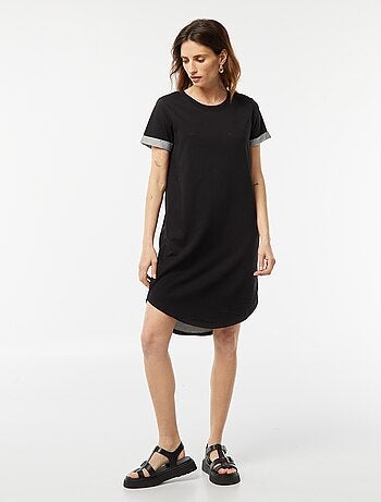 Korte jurk van joggingstof 'JDY'