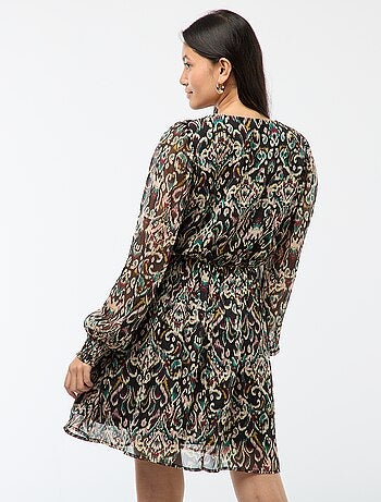 Korte jurk van voile 'JDY'