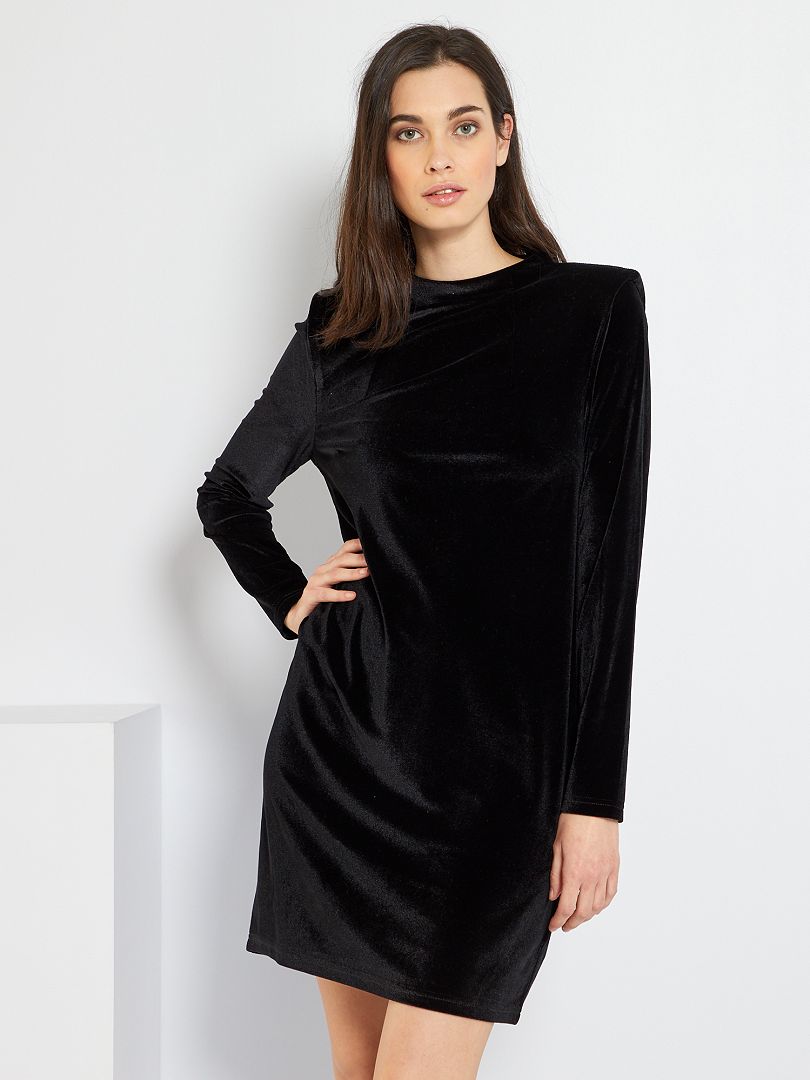 Korte jurk zwart - Kiabi
