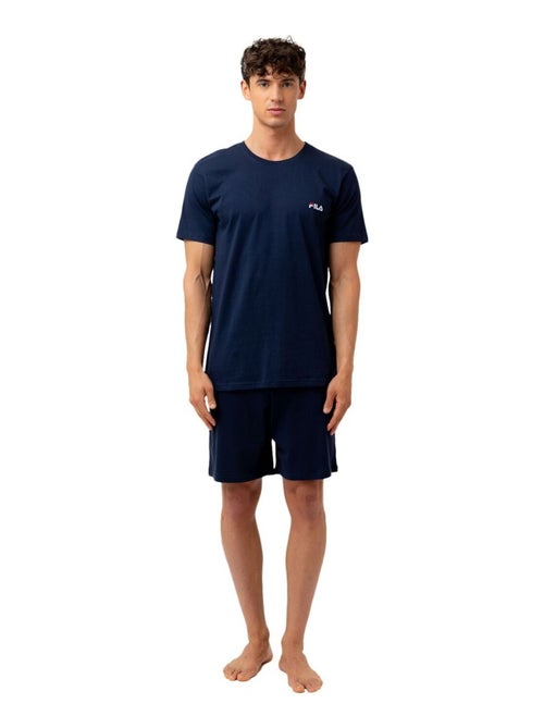 Korte katoenen jersey pyjamaset voor heren fps1194 - Kiabi Korte katoenen jersey pyjamaset voor heren fps1194 - Kiabi