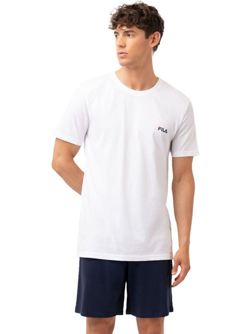 Korte katoenen jersey pyjamaset voor heren fps1194 - Kiabi Korte katoenen jersey pyjamaset voor heren fps1194 - Kiabi