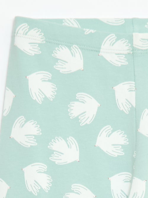 Korte legging met print - Kiabi