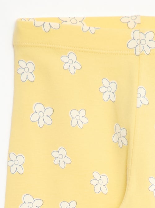 Korte legging met print - Kiabi