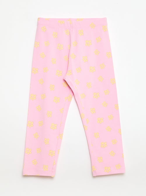 Korte legging met print - Kiabi