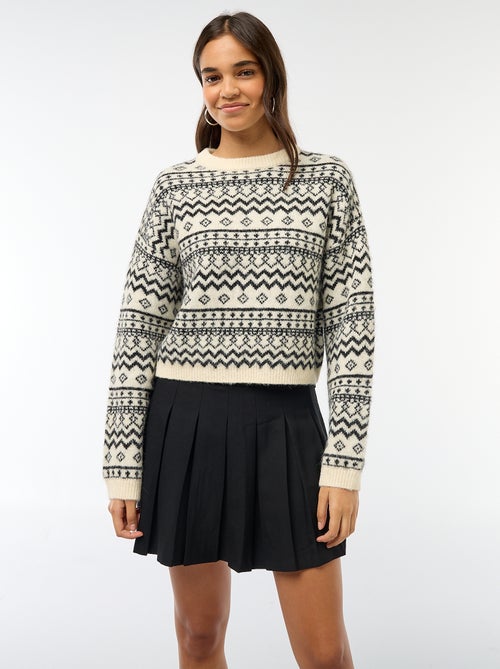 Korte plissérok - Kiabi