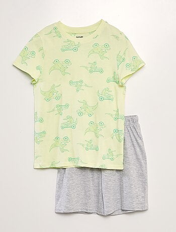 Korte pyjama - T-shirt + short - 2-delig