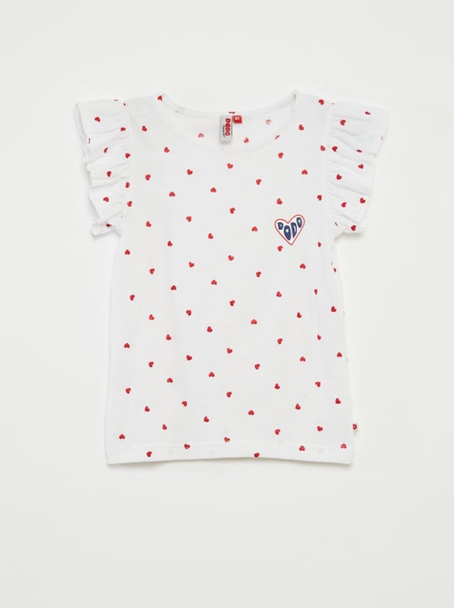 Korte pyjama - T-shirt + short 'Moederdag' - 2-delig - Kiabi