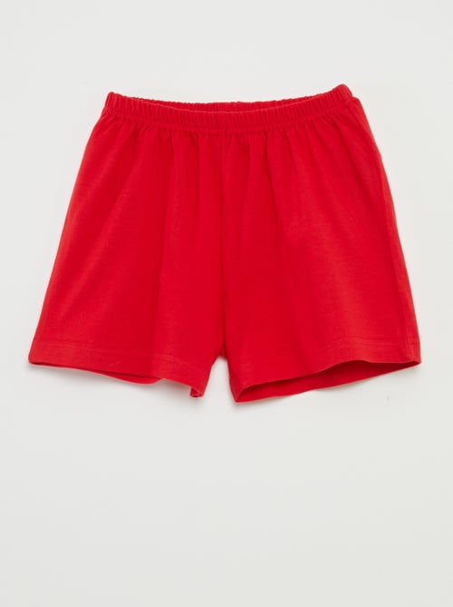 Korte pyjama - T-shirt + short 'Moederdag' - 2-delig - Kiabi