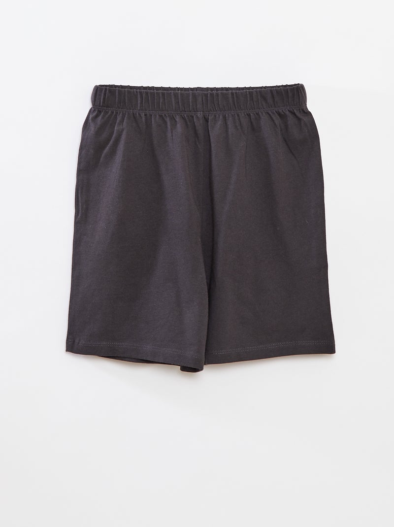 Korte pyjama - T-shirt + short 'Star Wars' - 2-delig Bruin - Kiabi