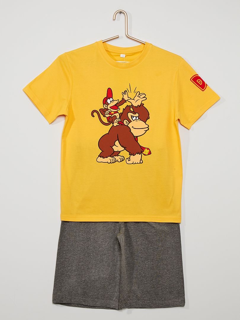 Korte pyjama 'Donkey Kong' ORANJE - Kiabi