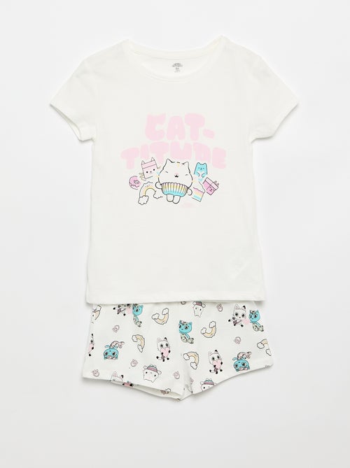 Korte pyjama 'Gabby en het Magische Huis' - 2-delig - Kiabi