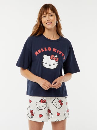 Korte pyjama 'Hello Kitty' - 2-delig