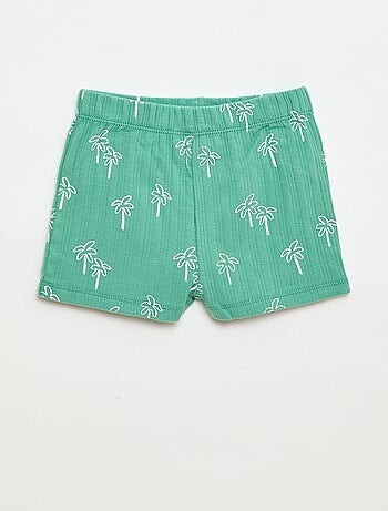 Korte pyjama hemdje + short - 2-delig