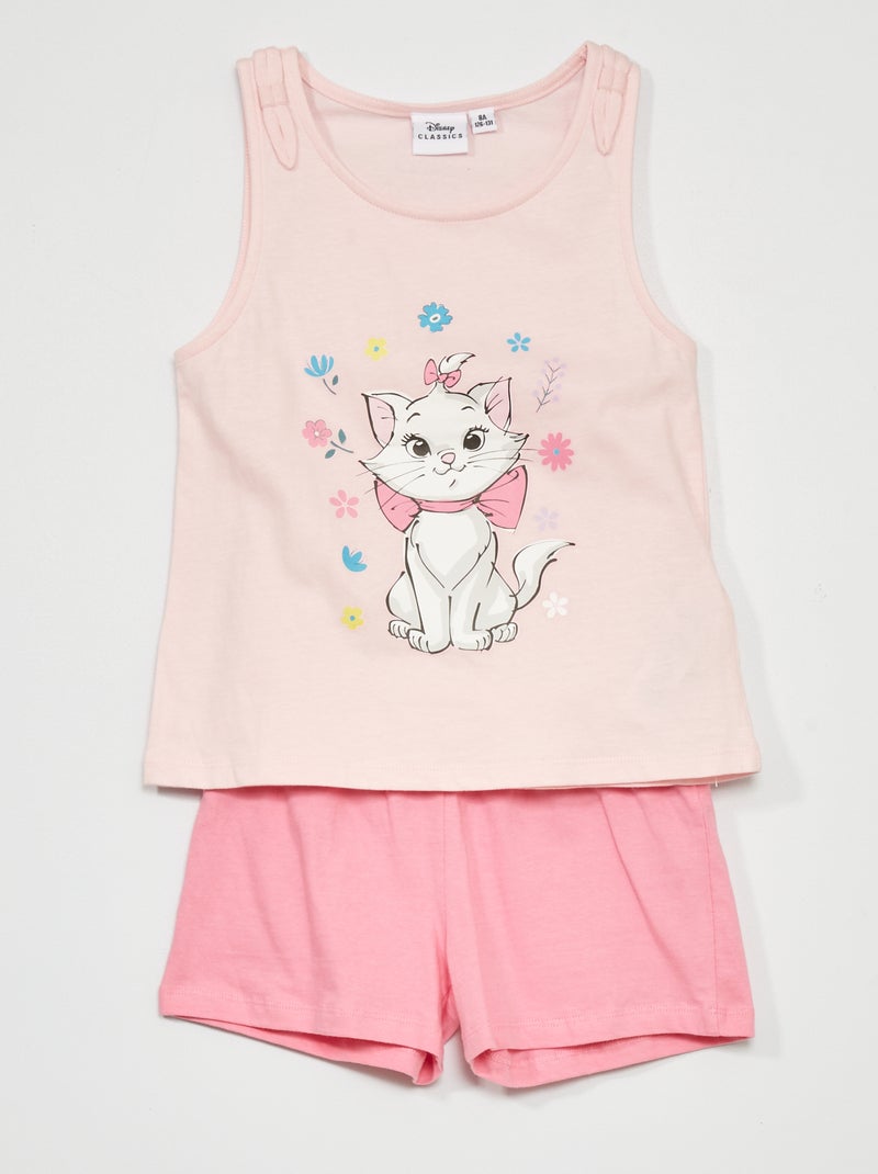 Korte pyjama 'Marie' 'Disney' roze - Kiabi