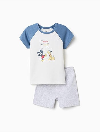 Korte pyjama met mickey & pluto