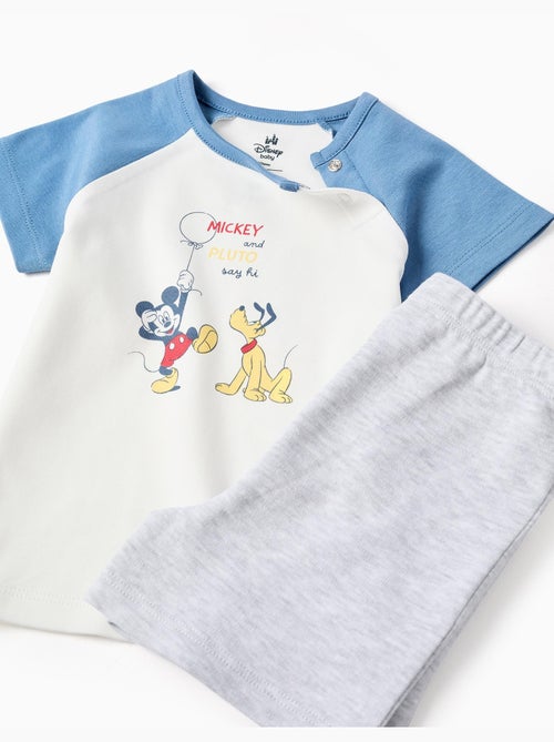 Korte pyjama met Mickey & Pluto - Kiabi