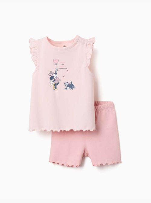 Korte pyjama met Minnie & Figaro - Kiabi