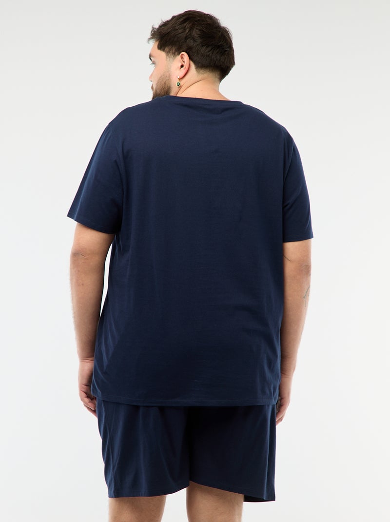 Korte pyjama met 'One Piece'-print - 2-delig Grijs - Kiabi