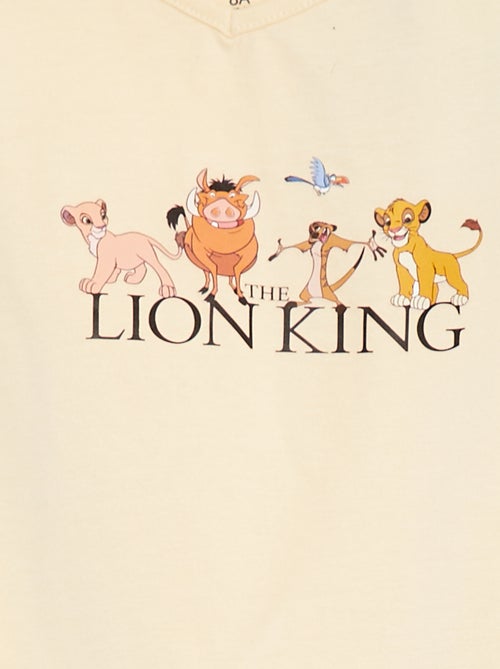 Korte pyjama met singlet + short 'Disney' - 2-delig - Kiabi