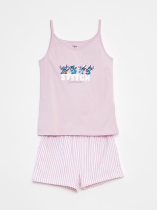 Korte pyjama met singlet + short 'Disney' - 2-delig