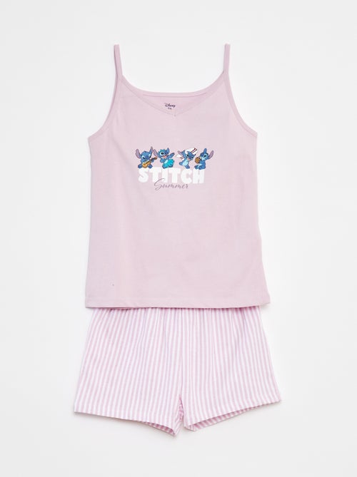 Korte pyjama met singlet + short 'Disney' - 2-delig - Kiabi