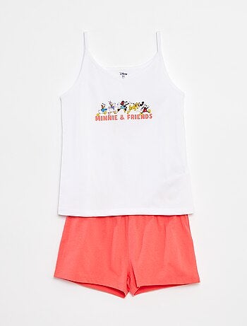 Korte pyjama met singlet + short 'Disney' - 2-delig