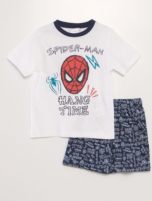 Korte pyjama met 'Spider-Man'-print - 2-delig - Kiabi