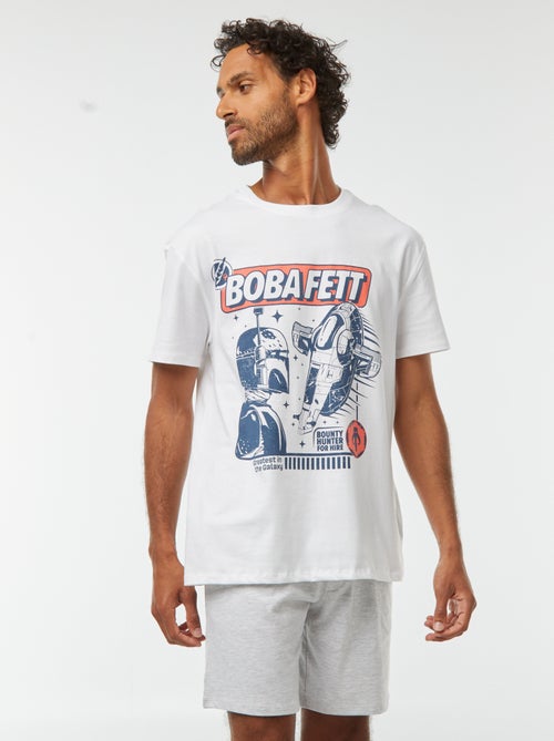 Korte pyjama met 'Star Wars'-print - 2-delig - Kiabi