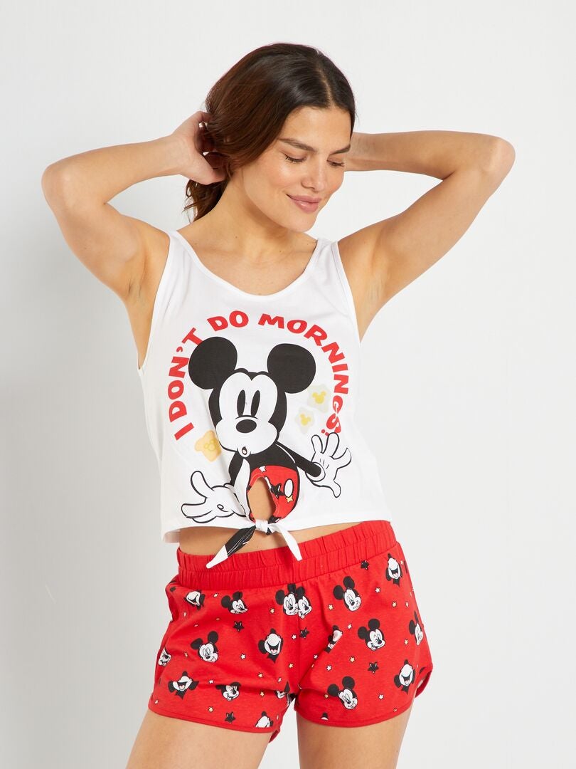 Korte pyjama Mickey 2 delig