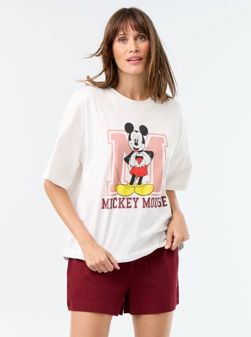 Korte pyjama 'Mickey' - 2-delig - Kiabi