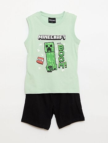 Korte pyjama "Minecraft