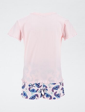 Korte pyjama 'Stitch' - 2-delig