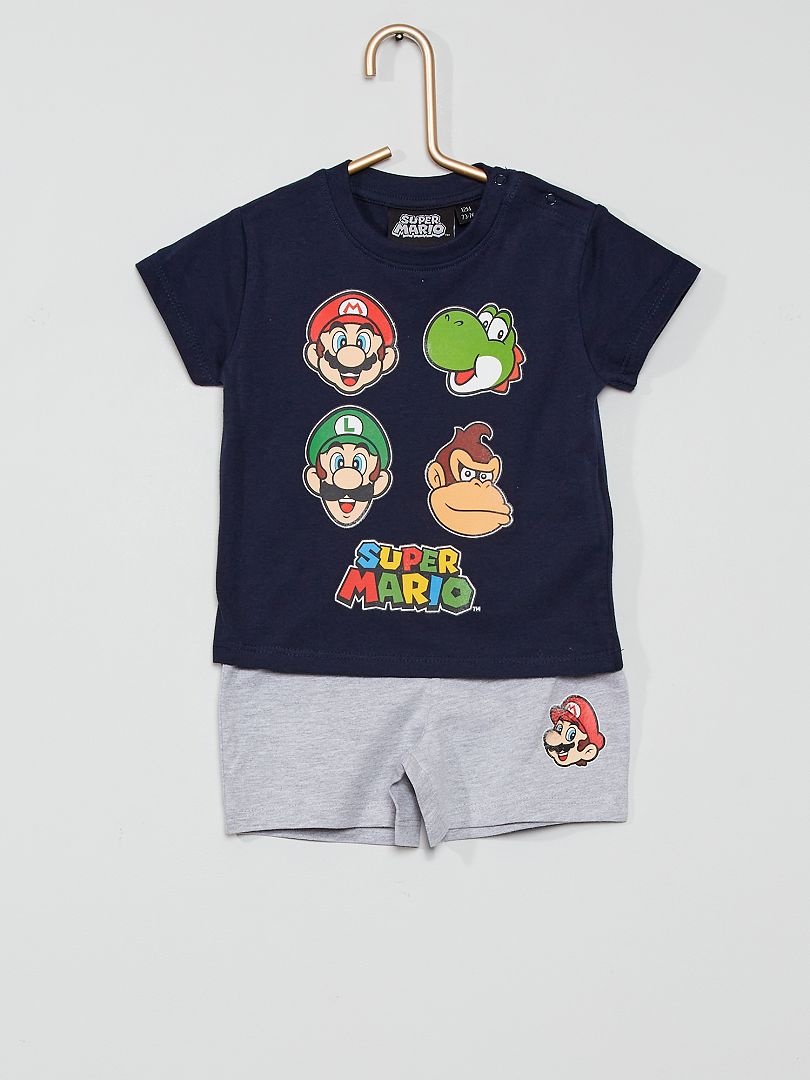 Korte pyjama 'Super Mario' ZWART - Kiabi