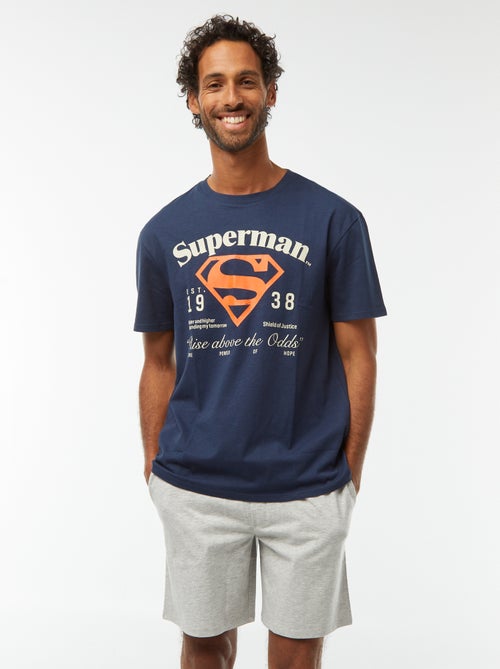 Korte pyjama 'Superman' 'DC Comics' - 2-delig - Kiabi