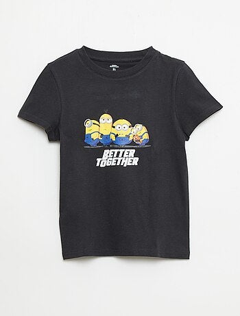 Korte pyjama T-shirt en short 'Minions' - 2-delig