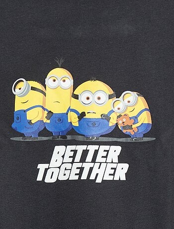 Korte pyjama T-shirt en short 'Minions' - 2-delig
