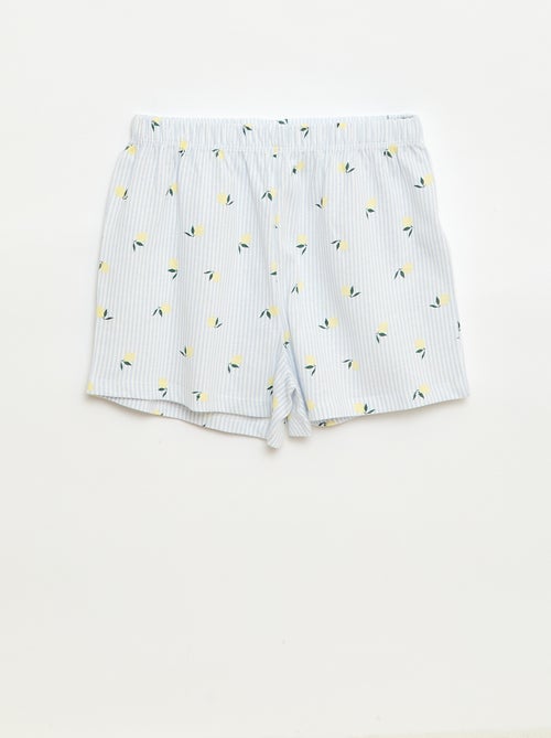 Korte pyjamaset - 2-delig - Kiabi