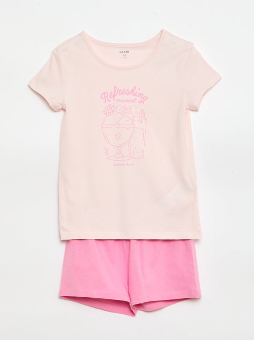 Korte pyjamaset - 2-delig - Kiabi