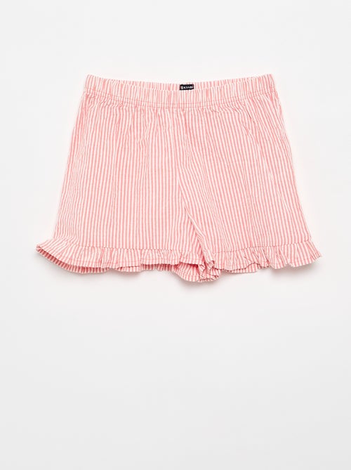 Korte pyjamaset - hemdje + short - 2-delig - Kiabi