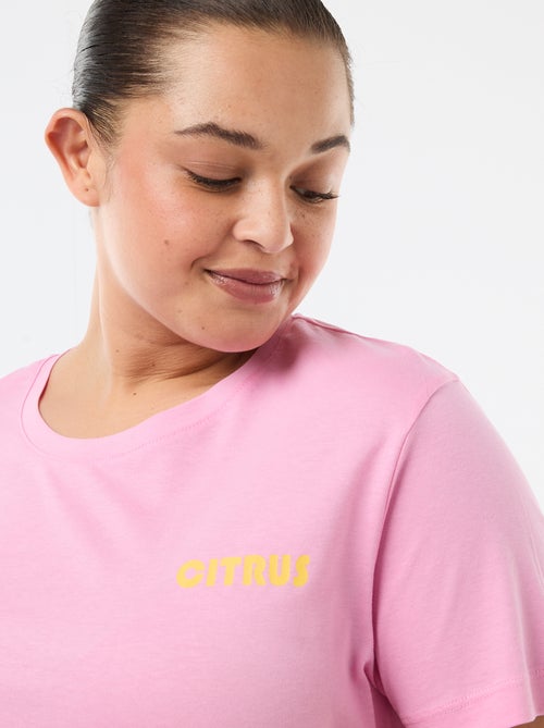 Korte pyjamaset T-shirt + short - 2-delig - Kiabi