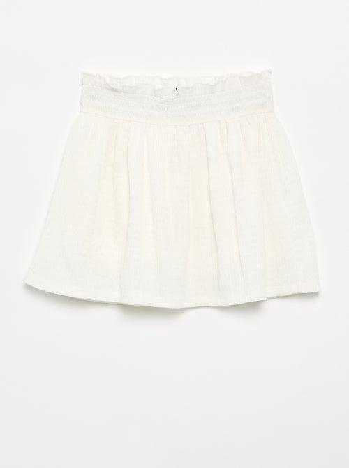 Korte rok in skatermodel met geïntegreerde short - Kiabi