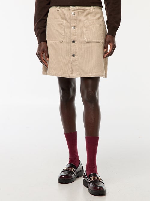 Korte rok van corduroy 'JDY' - Kiabi