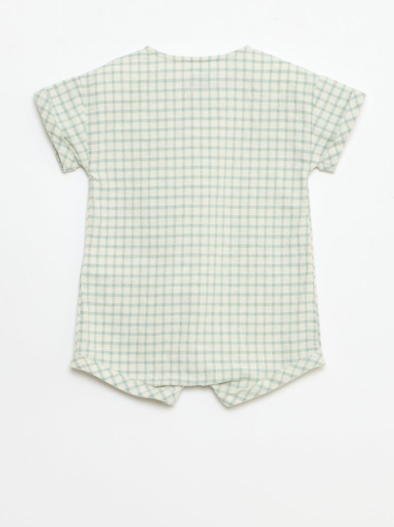 Korte romper Groen - Kiabi