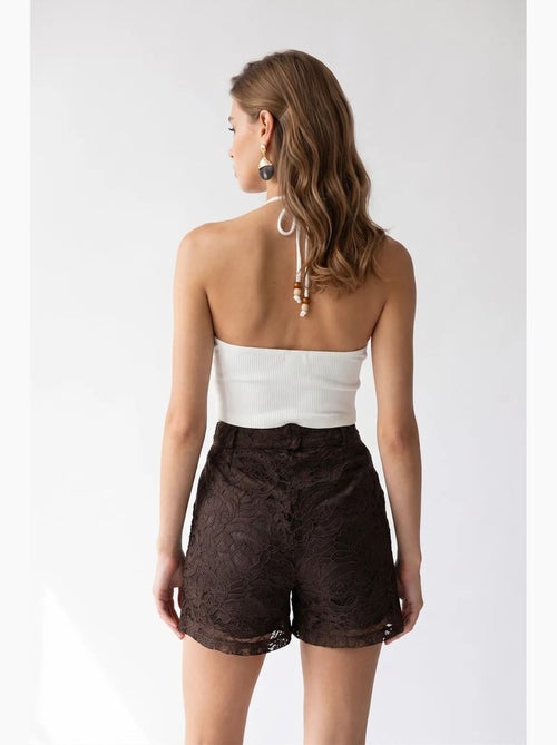Korte short mixray - Kiabi